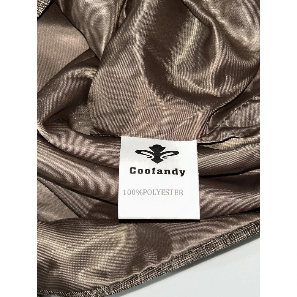 COOFANDY‎ Men's Casual Business Vests Lightweight Slim Fit Small